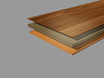 Jednovrstvové drevené podlahy Kährs