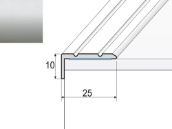 Schodov profil A31 STRIEBRO 2,7m