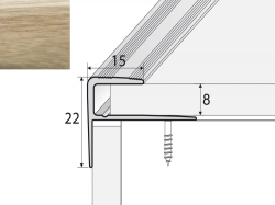Schodov profil A60 DUB MOCCA 2,7m