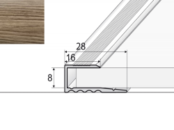 Ukonovac profil A63 DUB ANTICK 2,7m