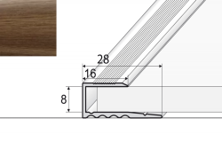 Ukonovac profil A63 ORECH CHILE 2,7m