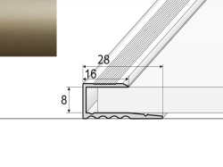 Ukonovac profil A63 AMPA 2,7m