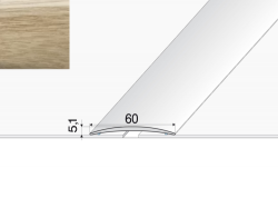 Prechodov profil A70 DUB MOCCA 2m