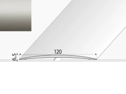 Prechodov profil A73 INOX 2m