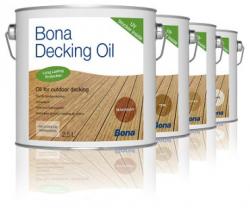 Bona Terasový olej Decking Oil teak  2,5l balenie