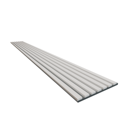 Dekoran PANEL 3D Flia + CPL Biela + Diamantov Siv