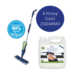 Bona Premium Spray Mop na laminátové podlahy + 4 litrový čistič ZADARMO