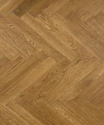 DABEX Herringbone dub Natur dark oak waxoil 2,058m2